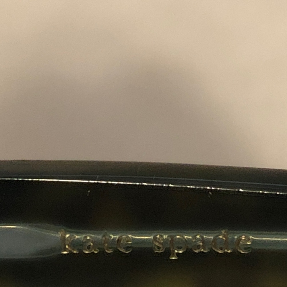 kate spade tortoiseshell oversized square sunglasses with brown gradient lenses - Picture 6 of 10
